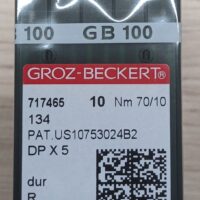 Strojové šijacie ihly do priemyselných strojov IHLA GB 134 R 70